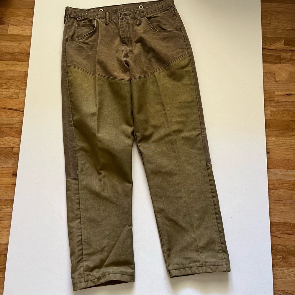 Wrangler Brown & Tan Field Pant size 38x30